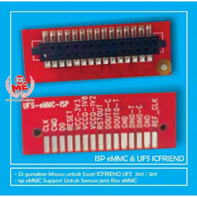 Adaptor ISP DIRECT UFS dan eMMC