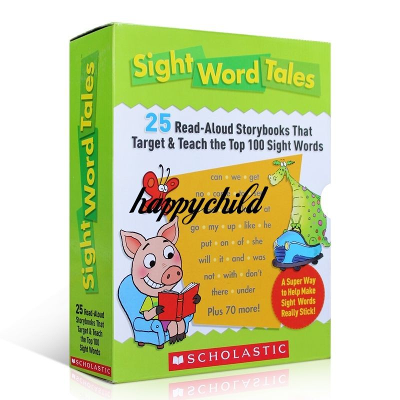 High quality sight word tales Scholastic/belajar English/buku import/happychild