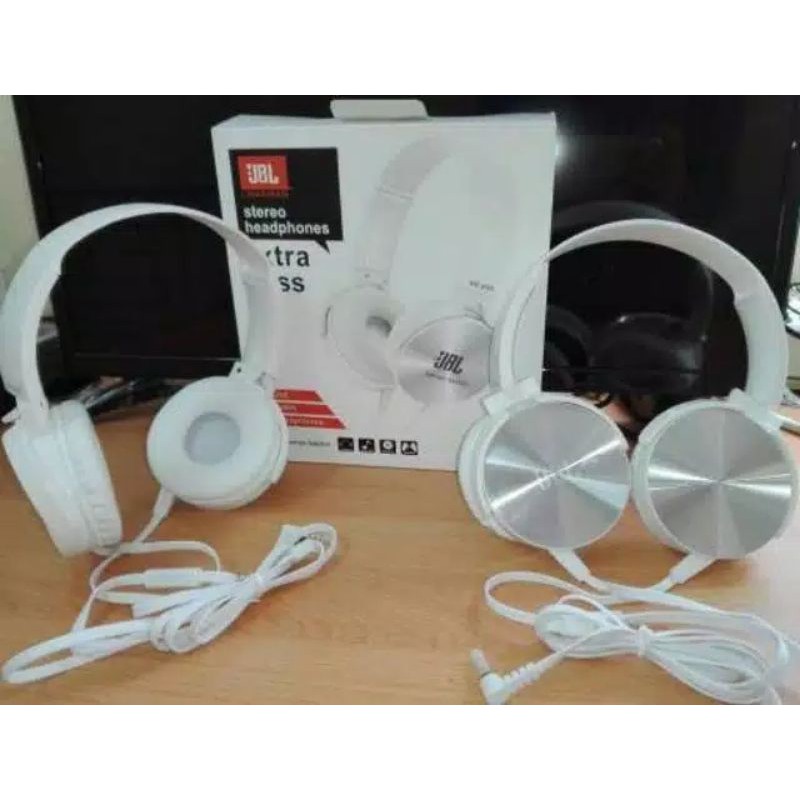 Headset Stereo JBL MDR XB450 Headphone JBL XB450 with mic