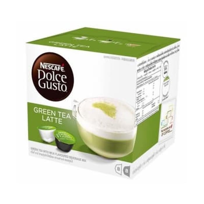 

#HANDCARRY Nescafe Dolce Gusto Green Tea Latte 8s 175g - UFOHCR2431