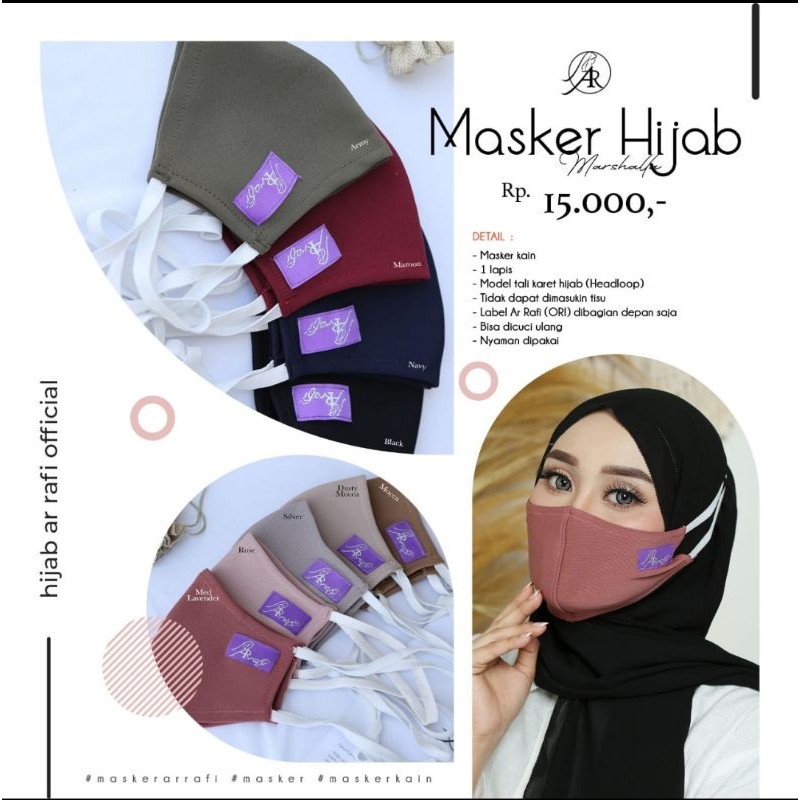masker hijab arrafi