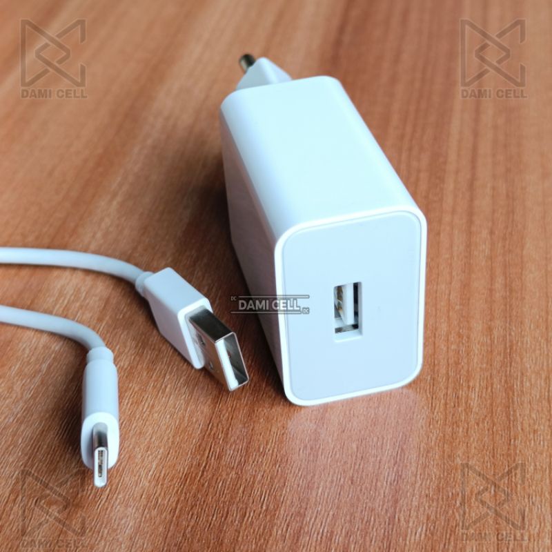 Charger Xiaomi Original 100% USB Type-C 3A Fast Charging 18W