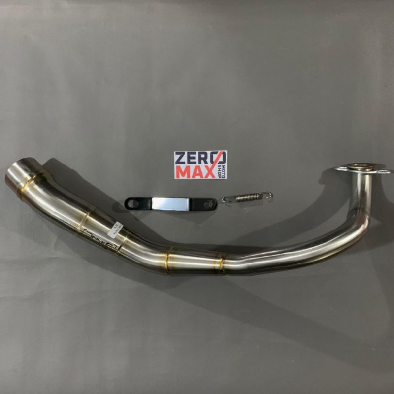 Pipa Header Kit Leher Knalpot Inlet 54mm 54 mm DRAKE R9 PCX 150 Lokal