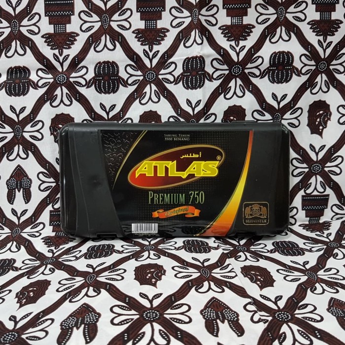 (PROMO) Sarung Atlas Premium 750 5500 Benang