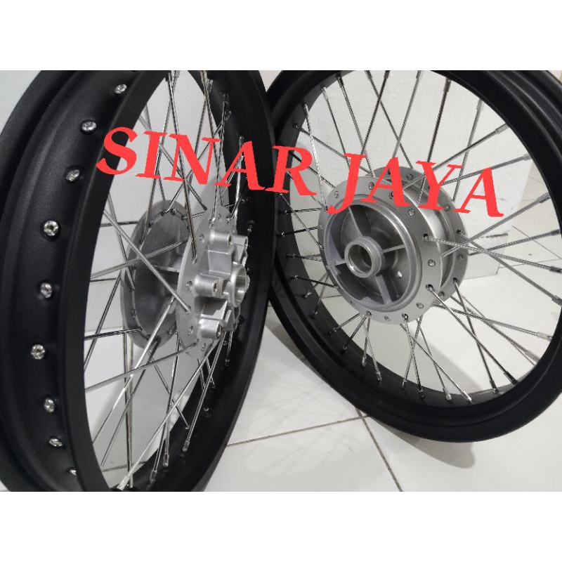 velg jari scorpio z ring 17 scorpio plus rakit dan stel paket velg 160 185 215 250 tanpa ban
