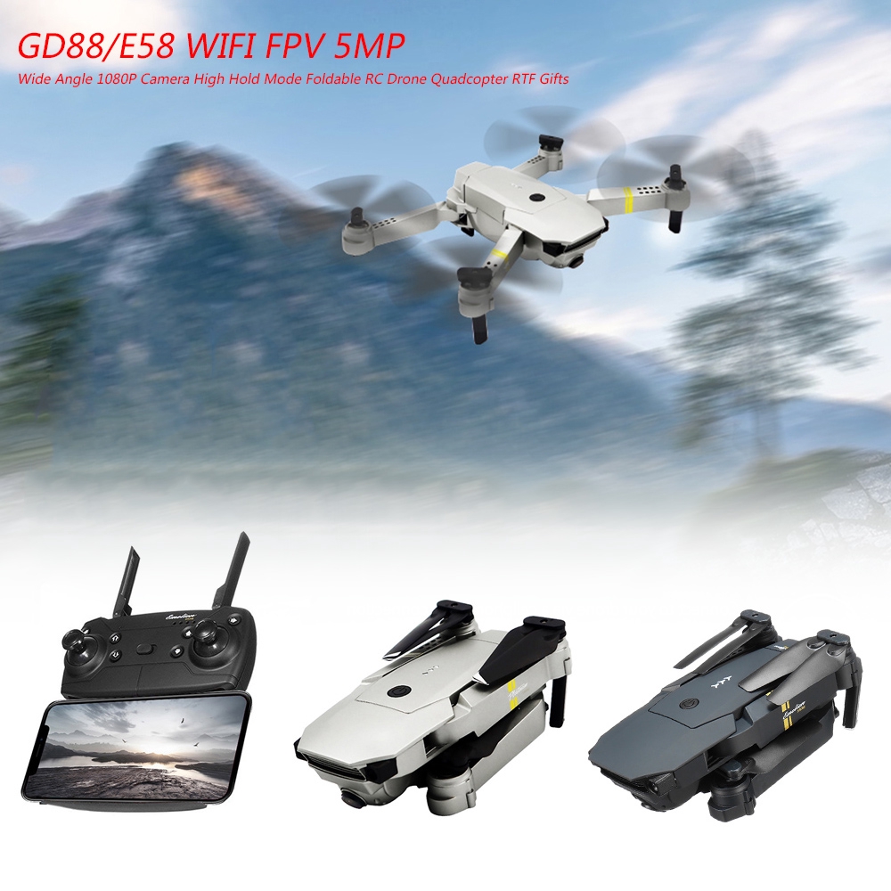 drone x pro foldable quadcopter wifi fpv with 1080p hd camera 3 extra batteries