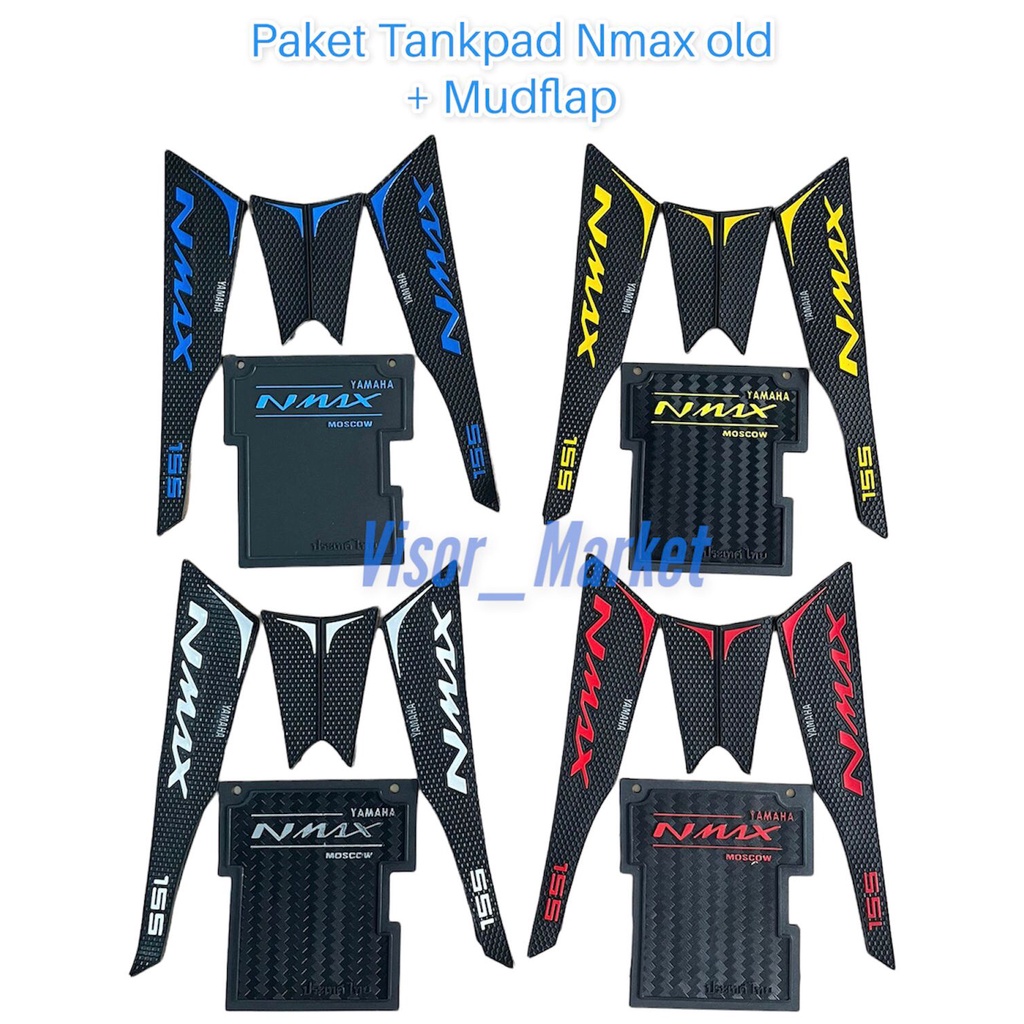 PAKET TANKPAD NMAX OLD + MUDFLAP NMAX OLD PAKET 1 SET NMAX OLD