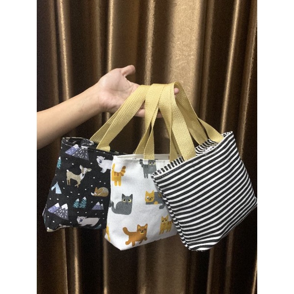 WMS HAND BAG CANVAS PREMIUM TAS TOTE BAG KANVAS PREMIUM ASLI BAHAN TEBAL FULL KANVAS