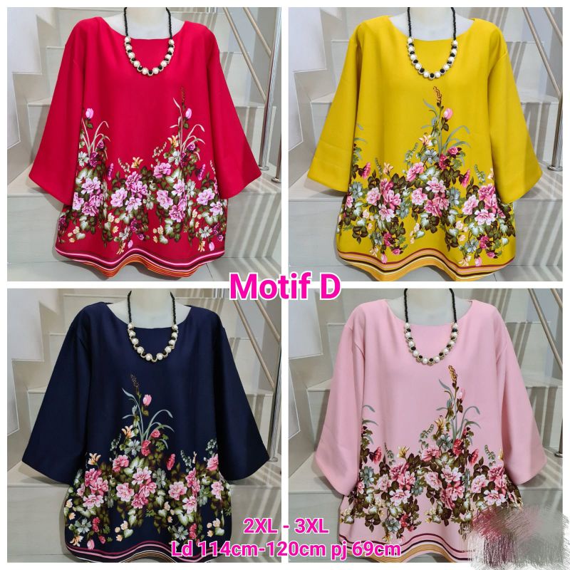 blouse scuba import jumbo