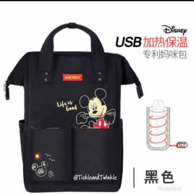 mickey minnie diaper bag