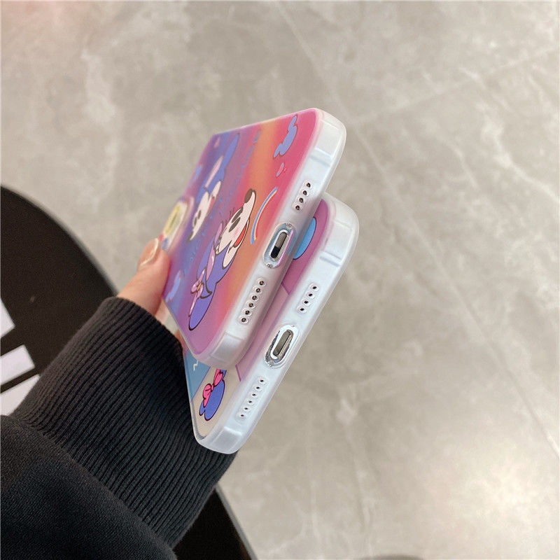 Case Motif Kartun Warna Pelangi Untuk IPhone 12 13 11 Pro Max X Xs Max Xr 5510