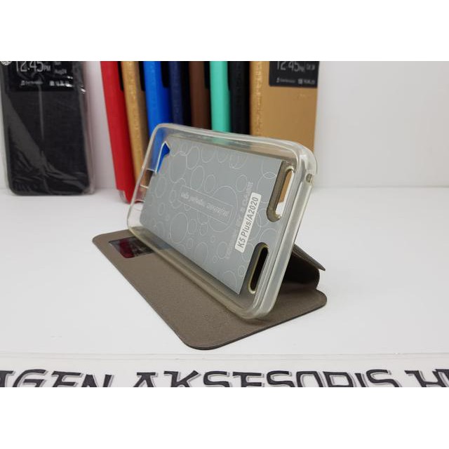 Flip Cover Lenovo Vibe K5 / K5+ K5 Plus A6020 Leather Case / Sarung HP