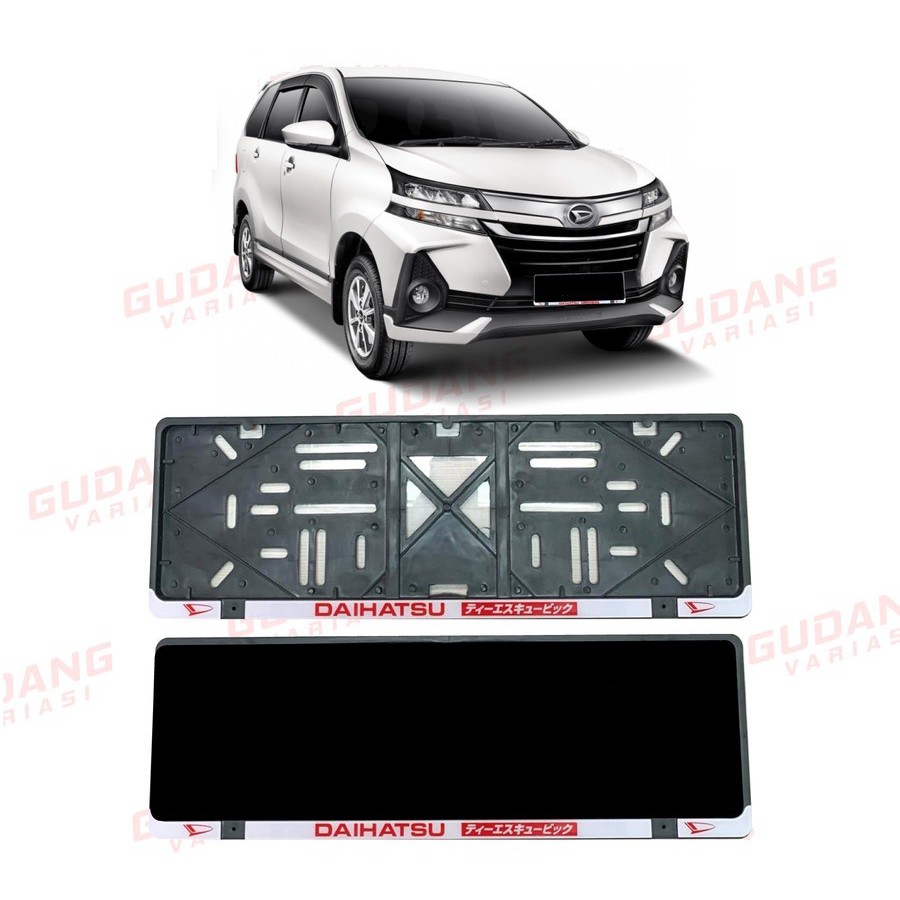 Tatakan Plat Nomor Mobil Daihatsu Model Sport