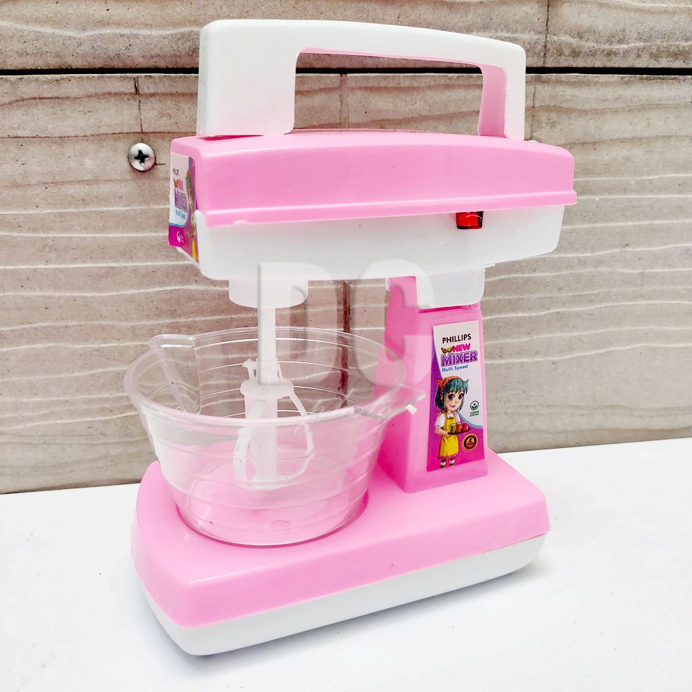 New Juicer 7637 Blender Mixer Mainan Peralatan Dapur Mini Masak-masakan