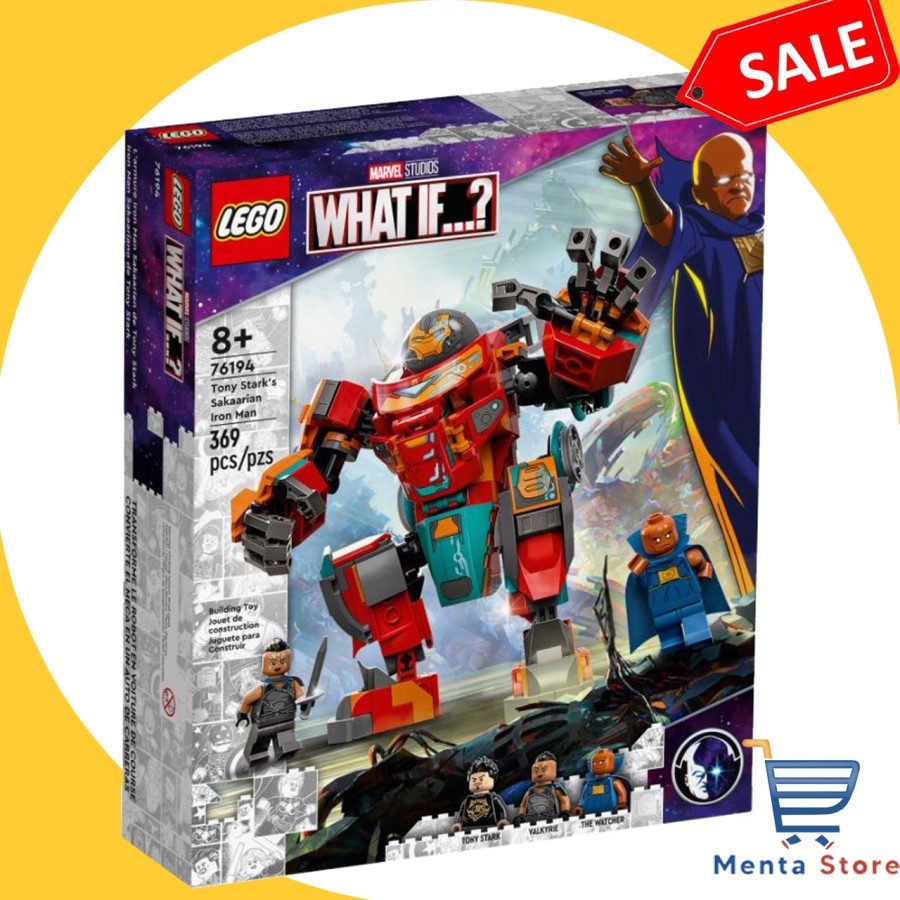 LEGO Marvel What If 76194 Tony Stark Sakaarian Iron Man Action Hero