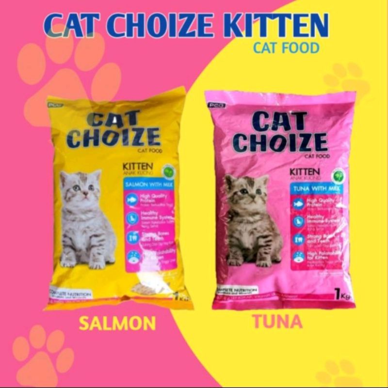 pakan/ makanan kucing cat choize 1000gr