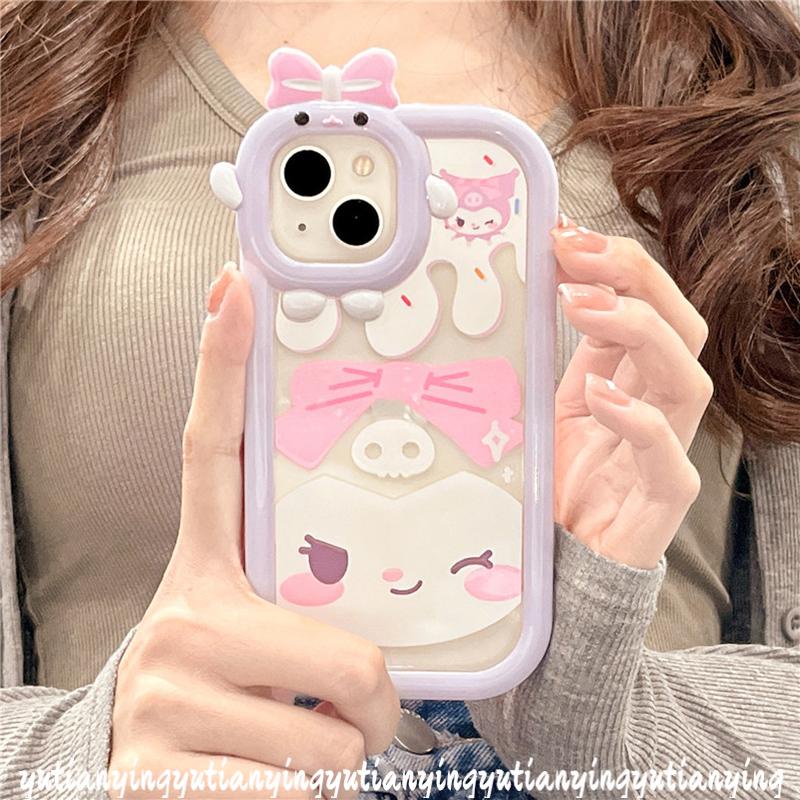 Soft Case TPU Motif Kartun Monster 3D Untuk VIVO Y35 Y22 Y12i Y15s Y12 Y21 Y33s T1X Y21A Y01 Y15A Y30 Y17 Y21 Y21s Y21 Y33s Y15s Y21T12T Y50