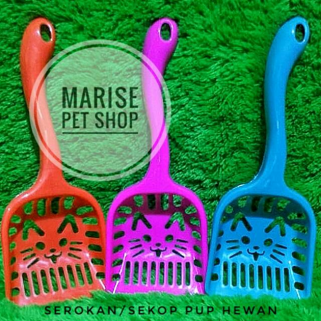 Sekop pasir kucing | sekop pup kucing | serokan pasir kucing kitty