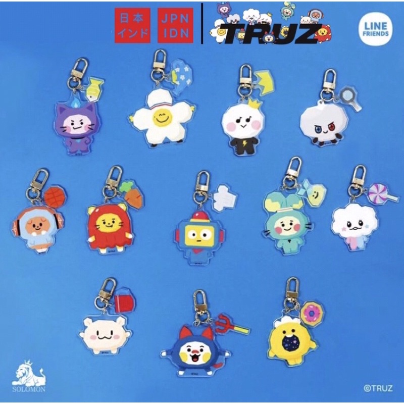 [ Pre Order ] TREASURE TRUZ ACRYLIC KEYRING