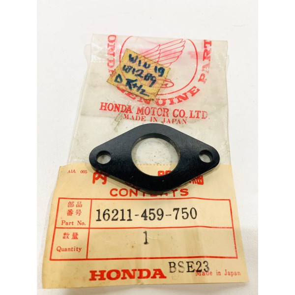 Ebonit Bonit Perpak Packing Pak Insulator Manipol Manifol Karburator Carburator Honda WIN100 WIN