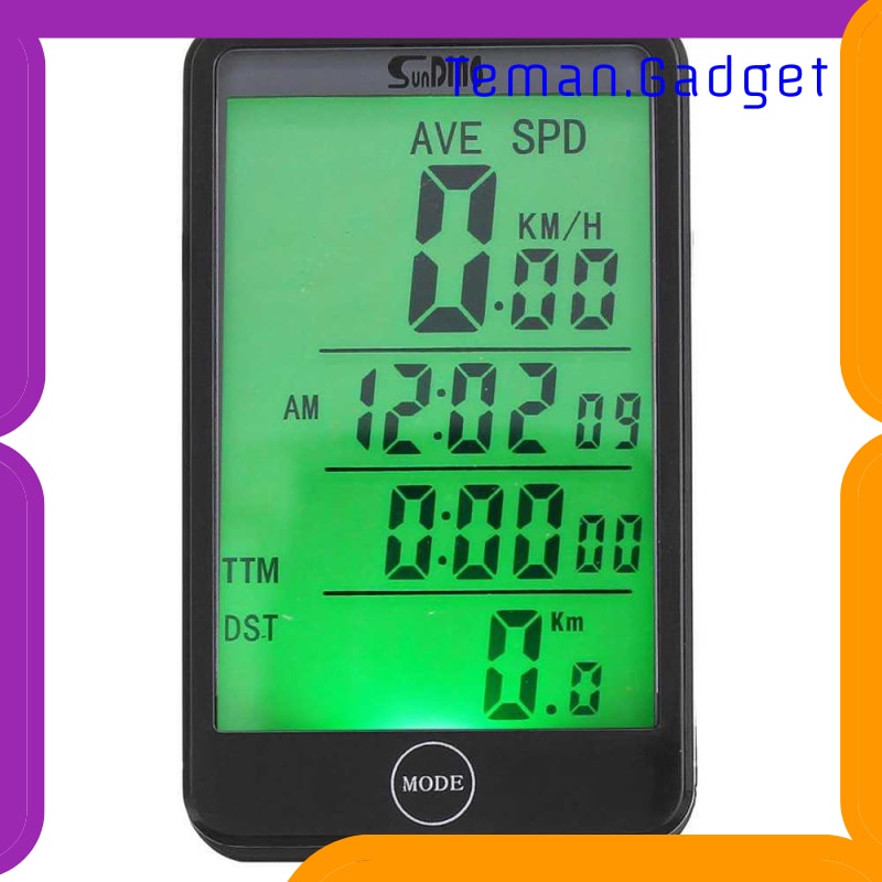 TG-IB757 SUNDING ODOMETER SPEEDOMETER WIRELESS MONITOR SEPEDA - SD-576C