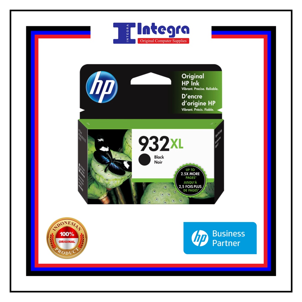 Tinta HP 932 XL Black Original Cartridge - CN053AA