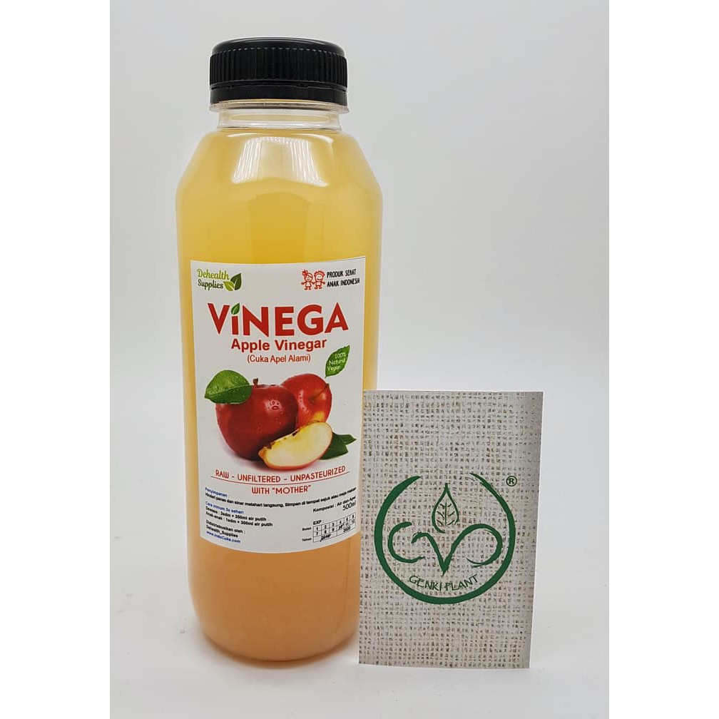 

Vinega Apple Cider Vinegar (With the Mother) - 500 ml PROMO