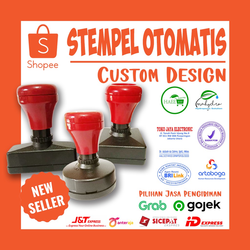 

Stempel, Stempel Otomatis, Stempel Custom, stempel nama