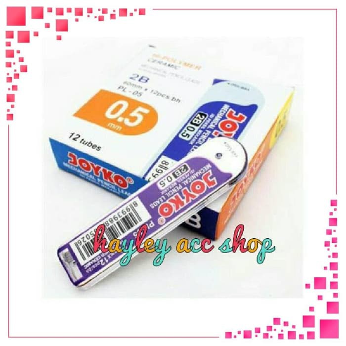 

Unik Isi Pensil Mekanik Joyko 2B 0.5 PL-02 Refil pensil mekanik Eksklusif