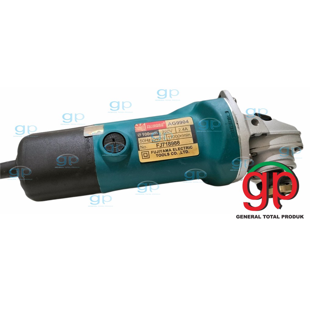 Mesin Gerinda Tangan 4" AG9904 Fujiyama AG 9904 Angle Grinder 4inch