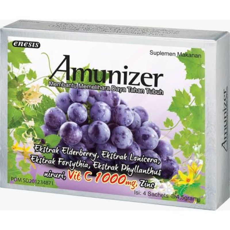 Amunizer box isi 4 sachet