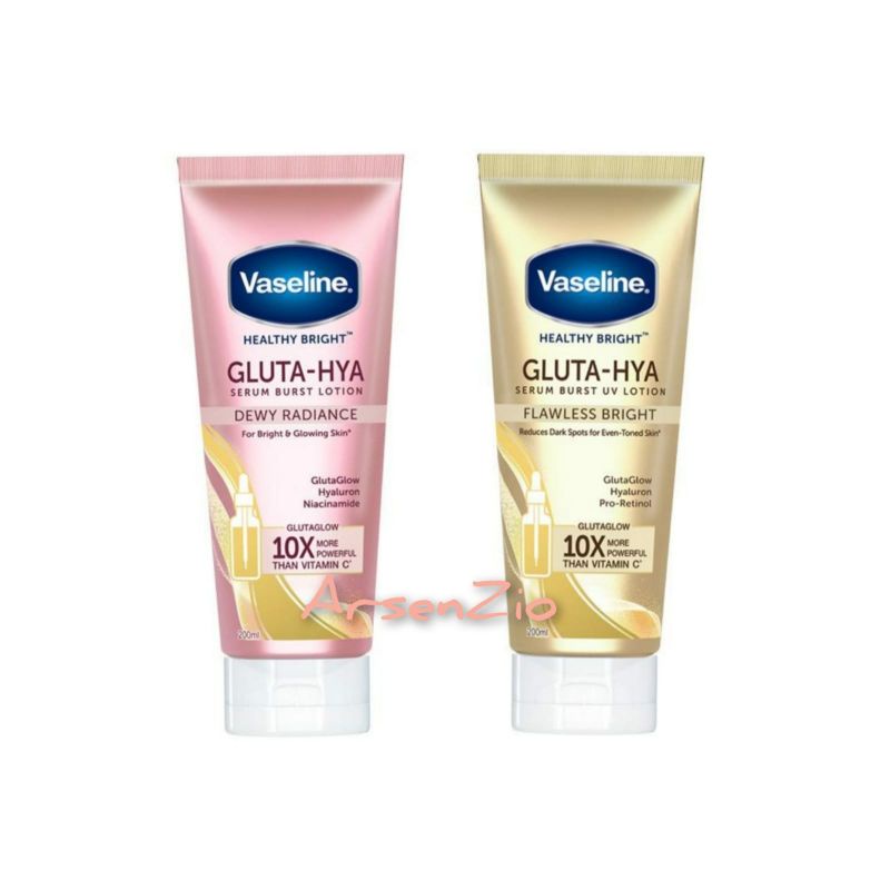 VASELINE GLUTA - HYA serum brust lotion 200 ml / 330 ml