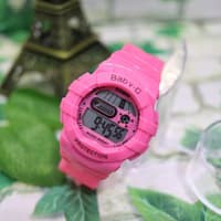 JAM TANGAN WANITA CASIO BABY G PERFORMA DIGITAL PINK