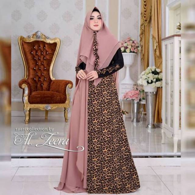 AL-ZEERA SYAR'I PREMIUM TERBARU MURAH | GAMIS FEYYA SET KHIMAR SYAR'I | GROSIR GAMIS SYAR'I