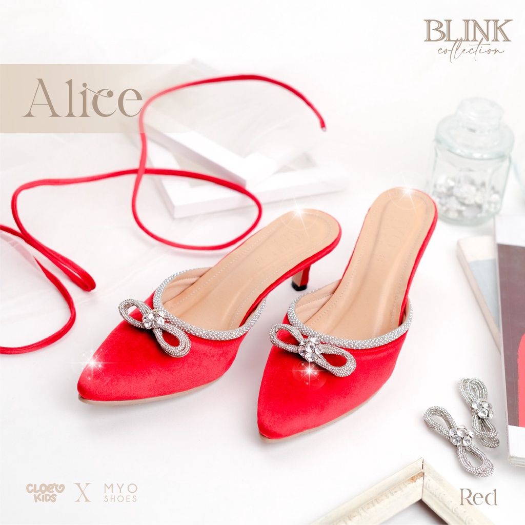 CLOEVKIDS - Heels Wanita Dewasa Alice Cloevkids x Myoshoes