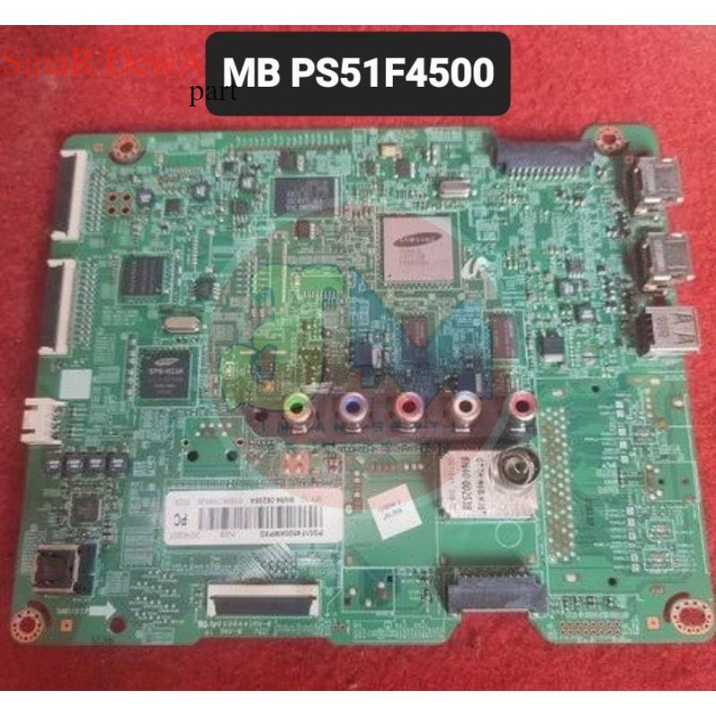 MB - MOBO - MAINBOARD - MOTHERBOARD TV SAMSUNG PLASMA PS51F4500 PS 51F4500 .