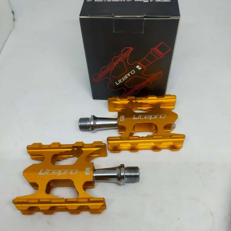 Pedal Sepeda Litepro Bearing Alloy buat sepeda Mtb dan Lipat
