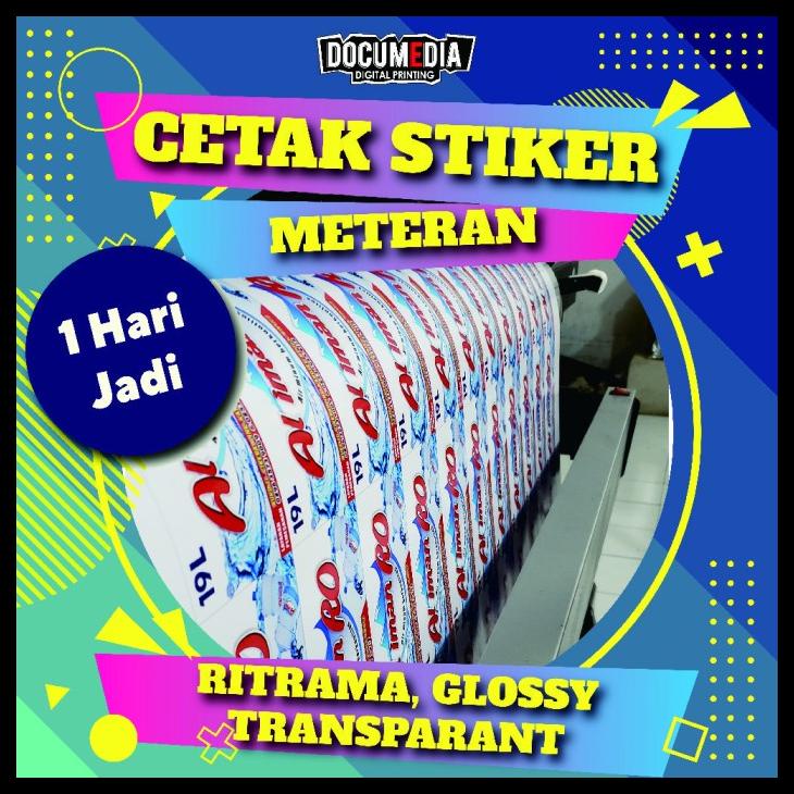 

Cetak Stiker Vinyl Meteran + Cutting