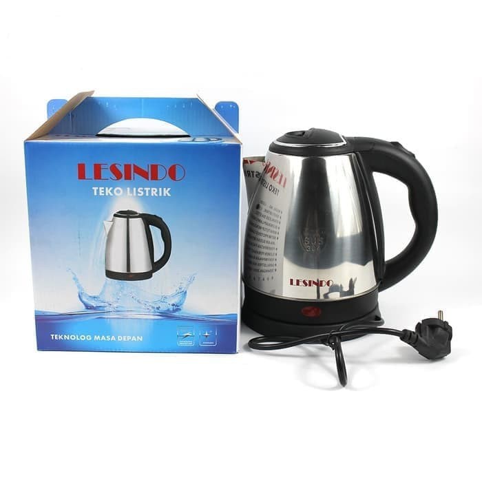 Kettle Electric Fleco Kapasitas 1.5L Daya (+-) 450w-600w / Teko Listrik