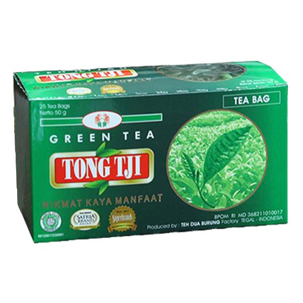 

Tong Tji Tea Green Celup 25 Pcs 50 Gr