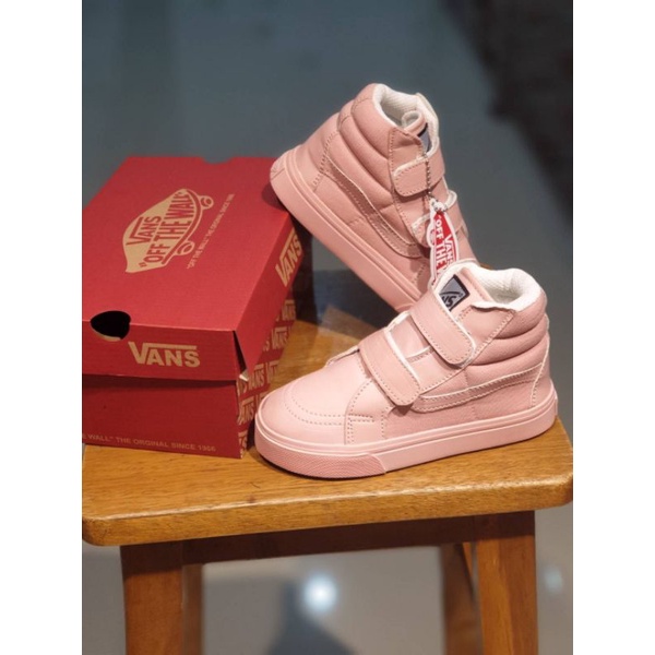 SEPATU ANAK VANS SK8 PEACH SEPATU ANAK ANAK PEREMPUAN SEPATU PINK ANAK