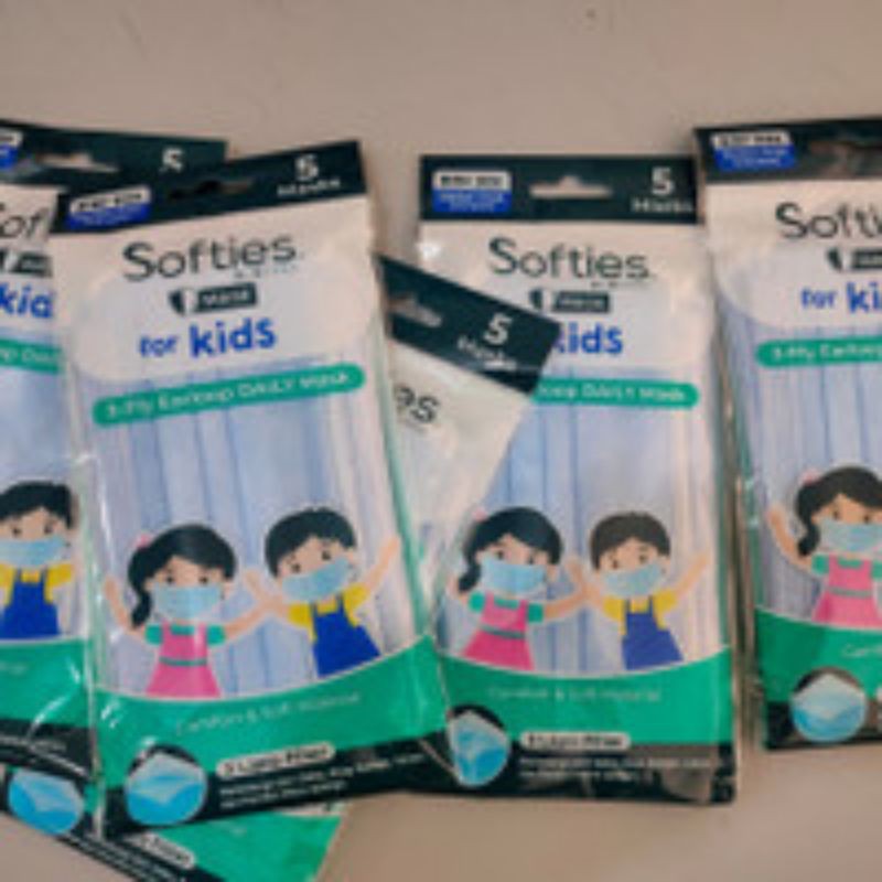 masker softies kids 5's