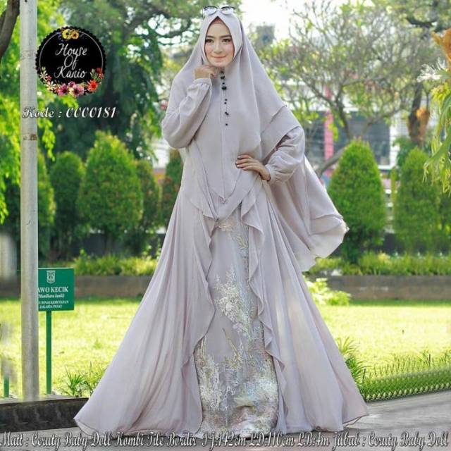 Gamis Syari 181 By House Of Kanio