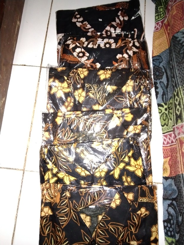 Ahy Abadi Batik Couple Batik Keluarga Best Seller Hem Kemeja Gamis Tunik Blouse Atasan Anak 006