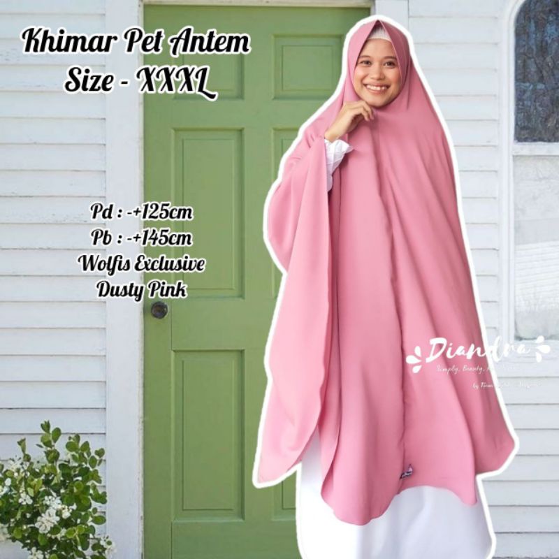 Diandra Hijab Size XXXL Pet Wolfis