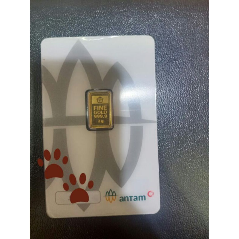 LOGAM MULIA ANTAM 2 GRAM, LM ANTAM 2 GRAM, LM EMAS 2 Gr, LM GOLD 2 Gr REDMARK RM CERTIEYE