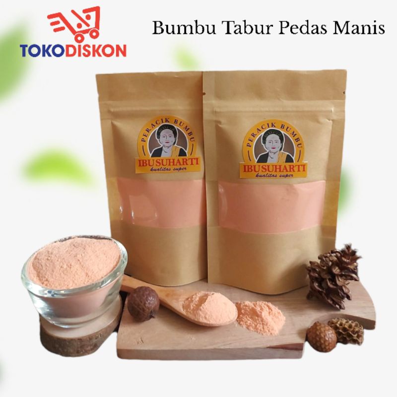 

Bumbu Tabur Pedas Manis Bubuk - Bumbu Kripik // Premium