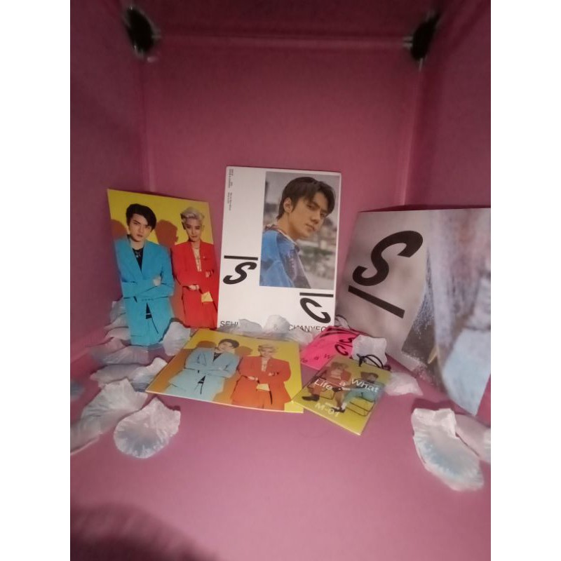 Album SC Sehun Chanyeol What a life Fullset