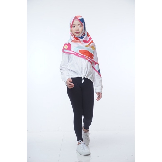 PASHMINA ANAK MOTIF CORETAN AESTHETIC / HIJAB ANAK / JILBAB ANAK / KERUDUNG ANAK