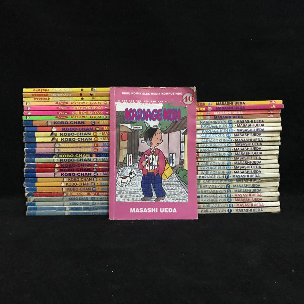 Komik Cabutan Kariage Kun, Kobo Chan, New Kobochan dan Otoboke (Masashi Ueda)